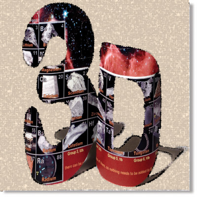 Alexander Arrangement of Elements 3D Periodic Table